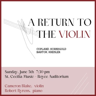 A Return to the Violin